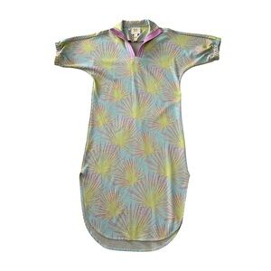 Emily McCarthy Poppy Caftan Midi Dress Small